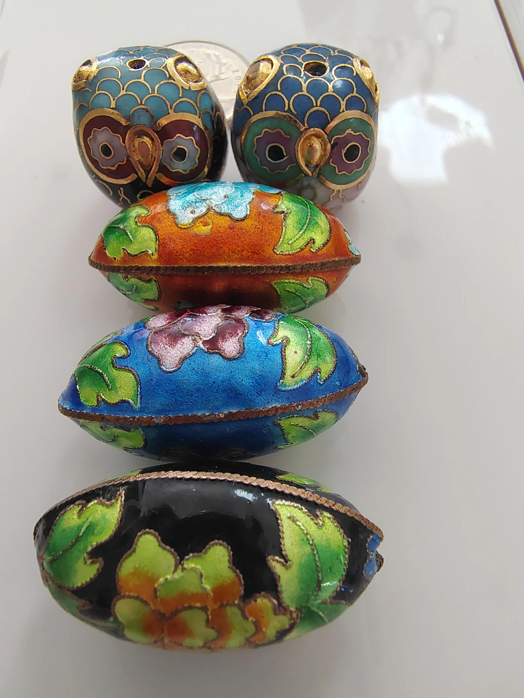 Vintage Cloisonné Beads - photo 3