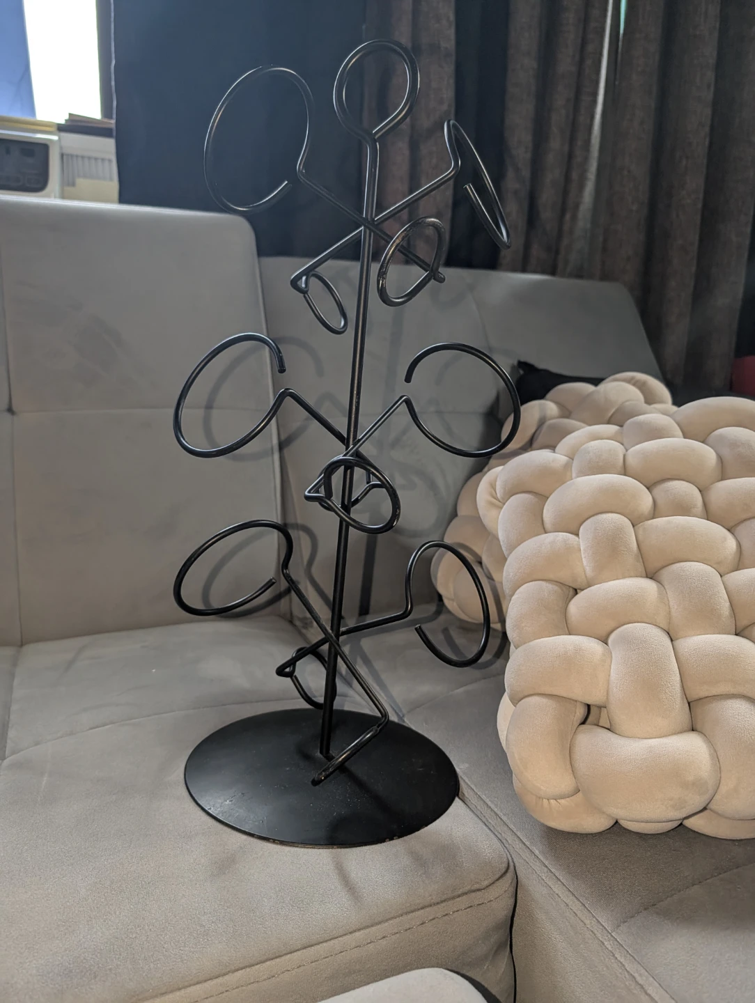 Metal Wine Glass Rack Holder