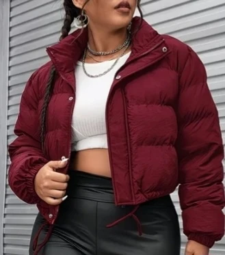 Womens plus size puffer jacket-Brand New