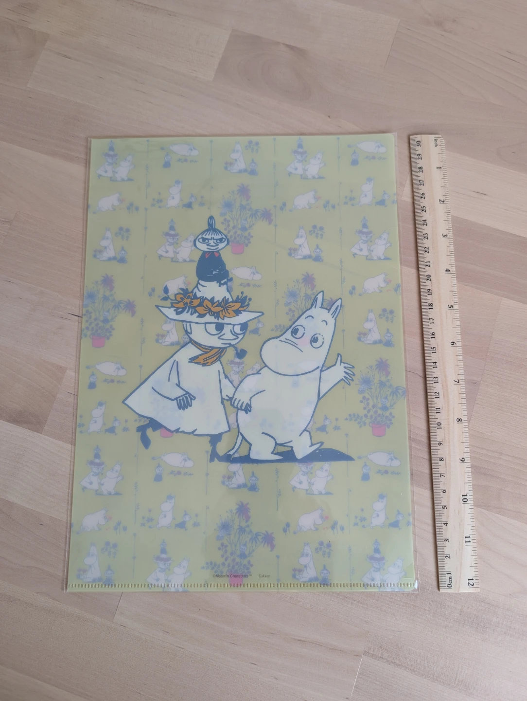 (new) Snufkin & Moomin Document Folder A4 file folder