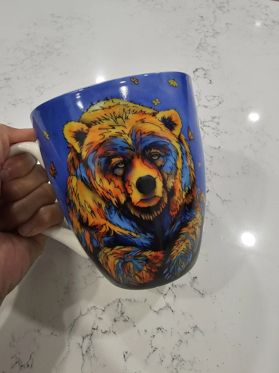 Indigenous Collection Michaela Jones Bear and Butterfly Mug - photo 2