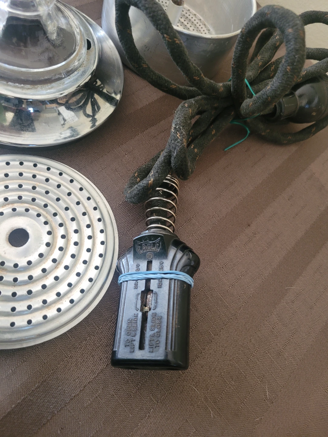 Vintage Electric Chrome Coffee Percolator RENFREW ELECTRIC  Co. - photo 4