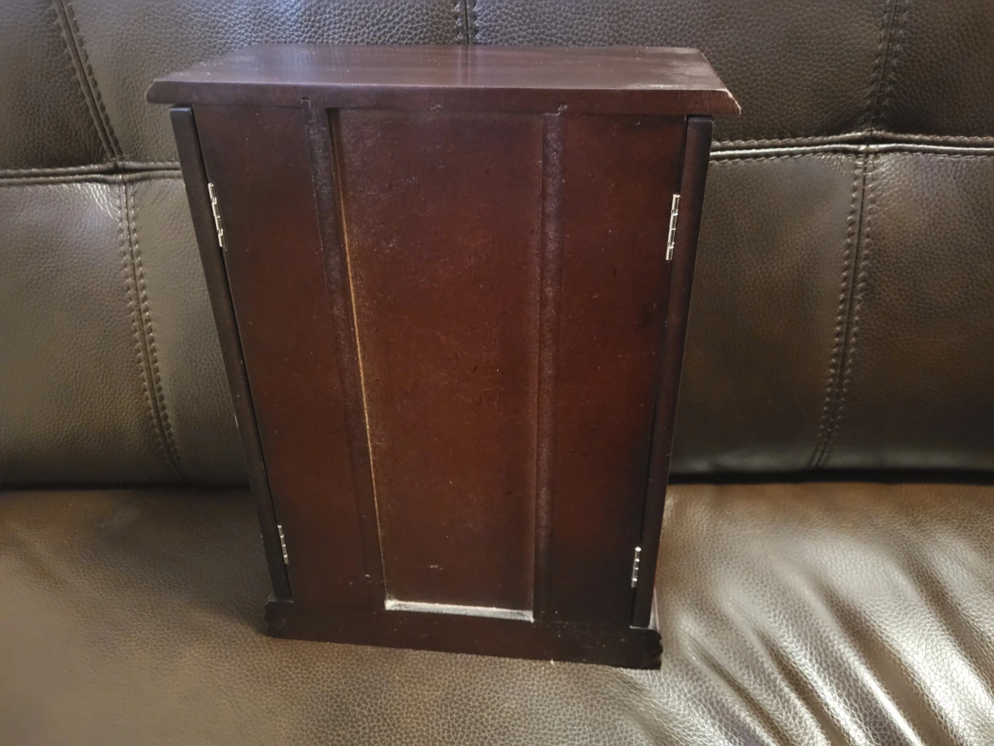 Wooden Jewellery Box with Drawers and Side Compartments - photo 3