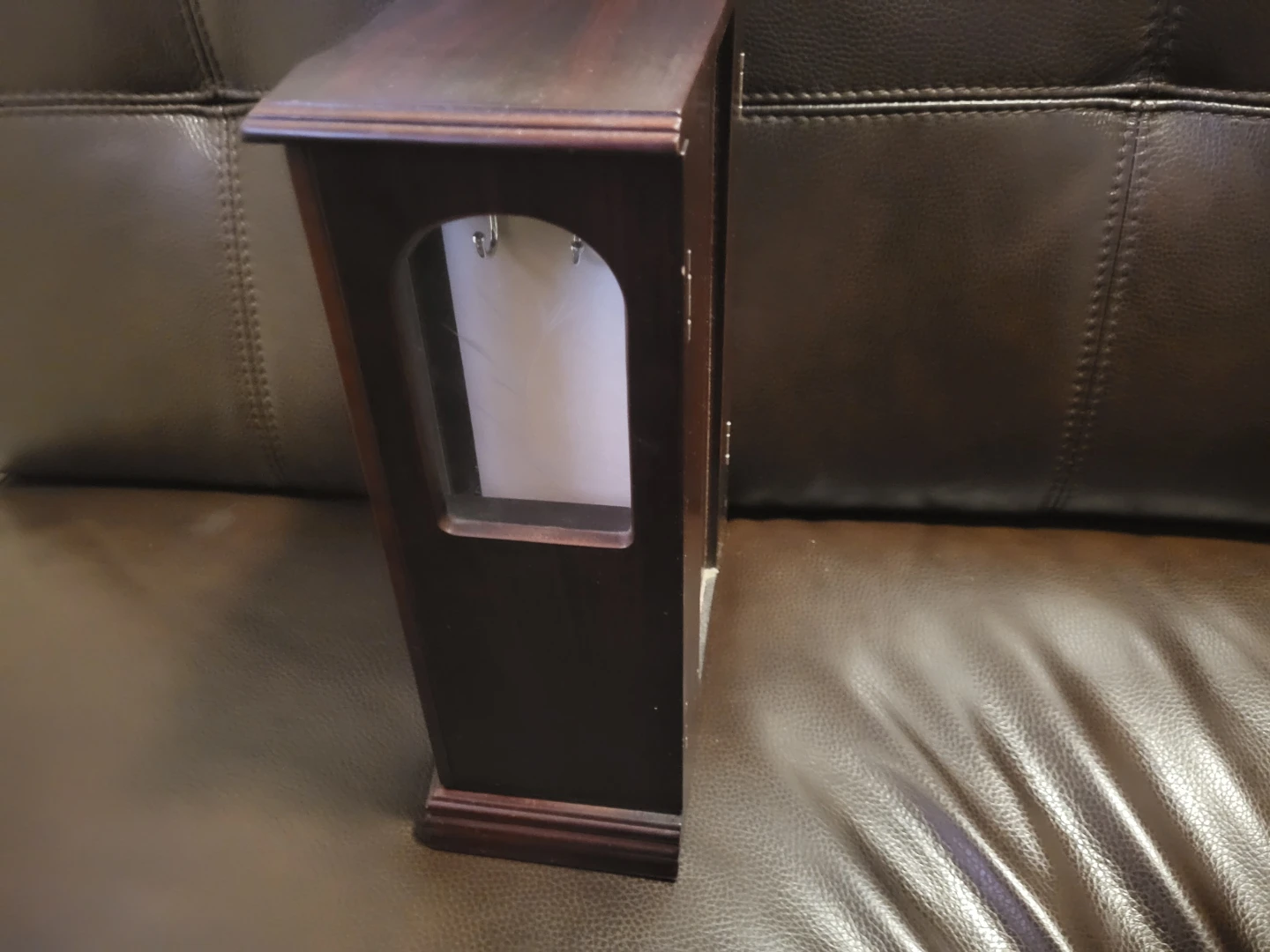 Wooden Jewellery Box with Drawers and Side Compartments - photo 5