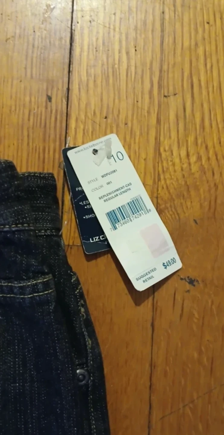 NWT! LIZ CLAIBORNE SIZE 10 JEANS🌱 - photo 5
