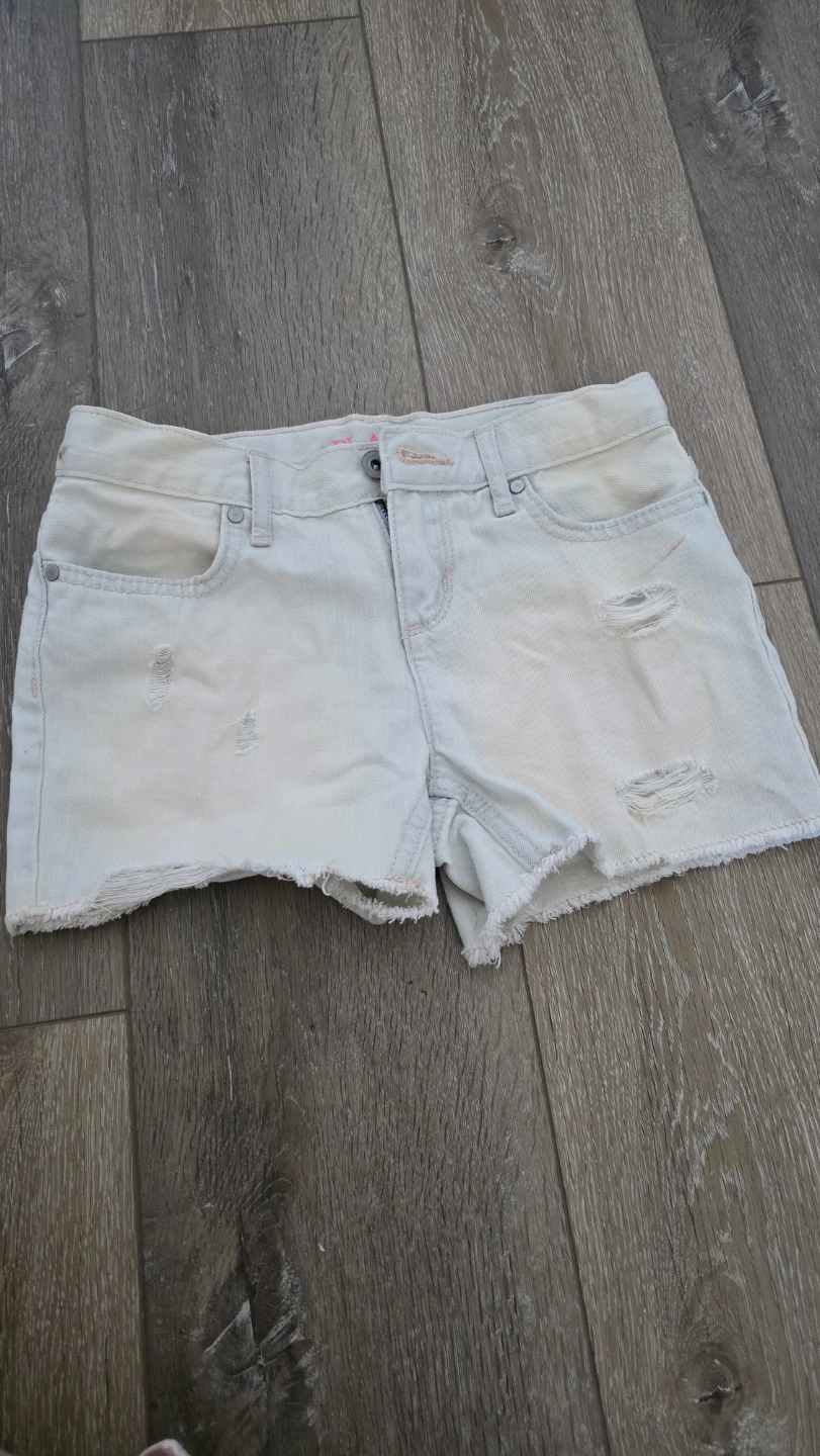 The Children's Place Girls Light Wash Denim Shorts Size 8yr kids