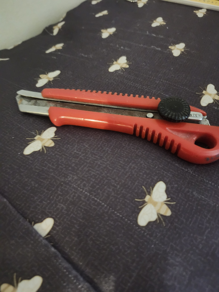 Red Utility Knife