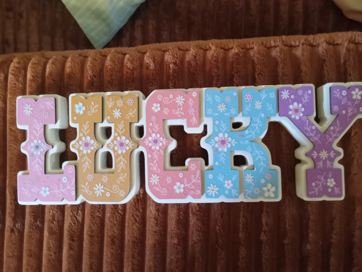 Wooden Decorative Name Letters - photo 2