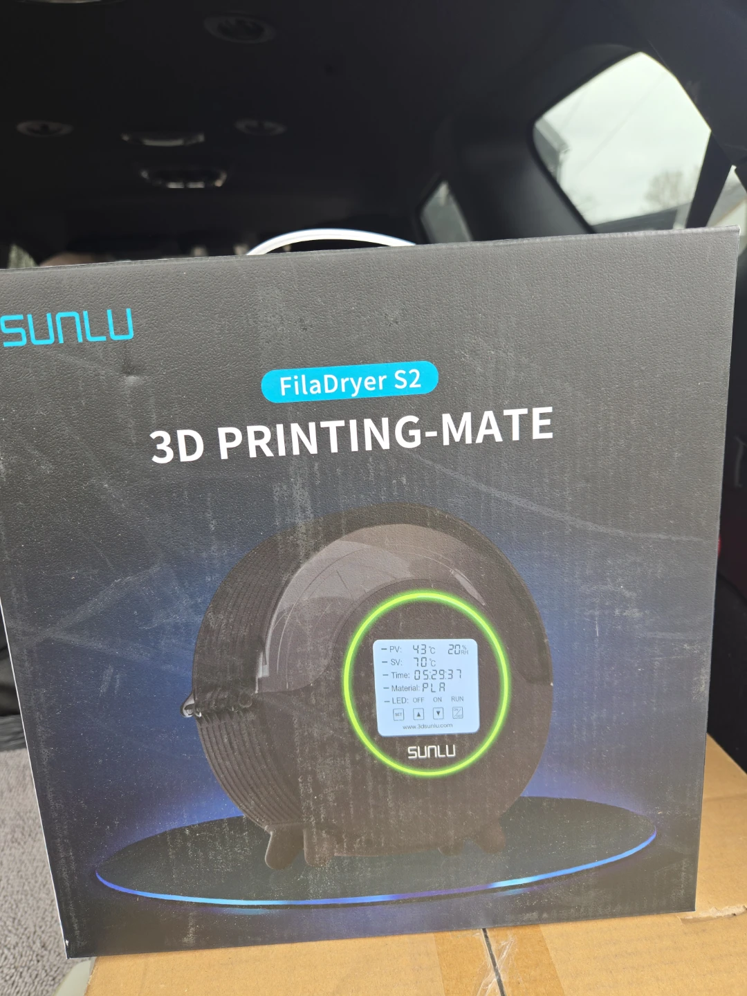 SUNLU FilaDryer S2 3D Printer Filament Dryer Box - photo 3
