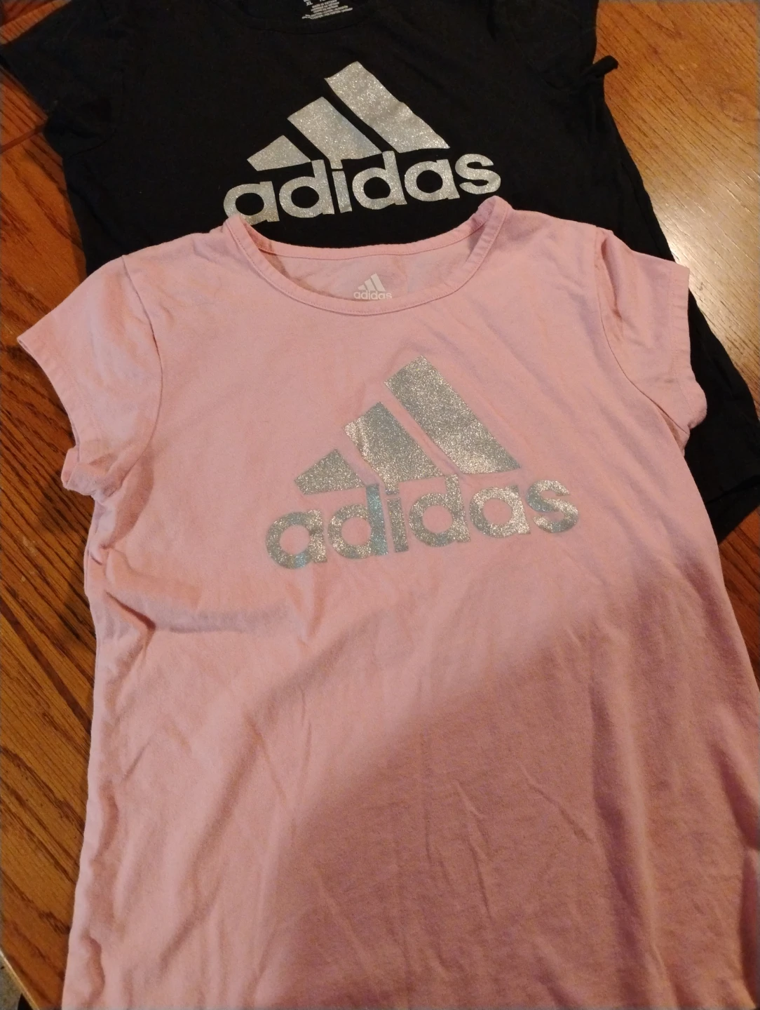 Adidas T-shirts - Pink and Black