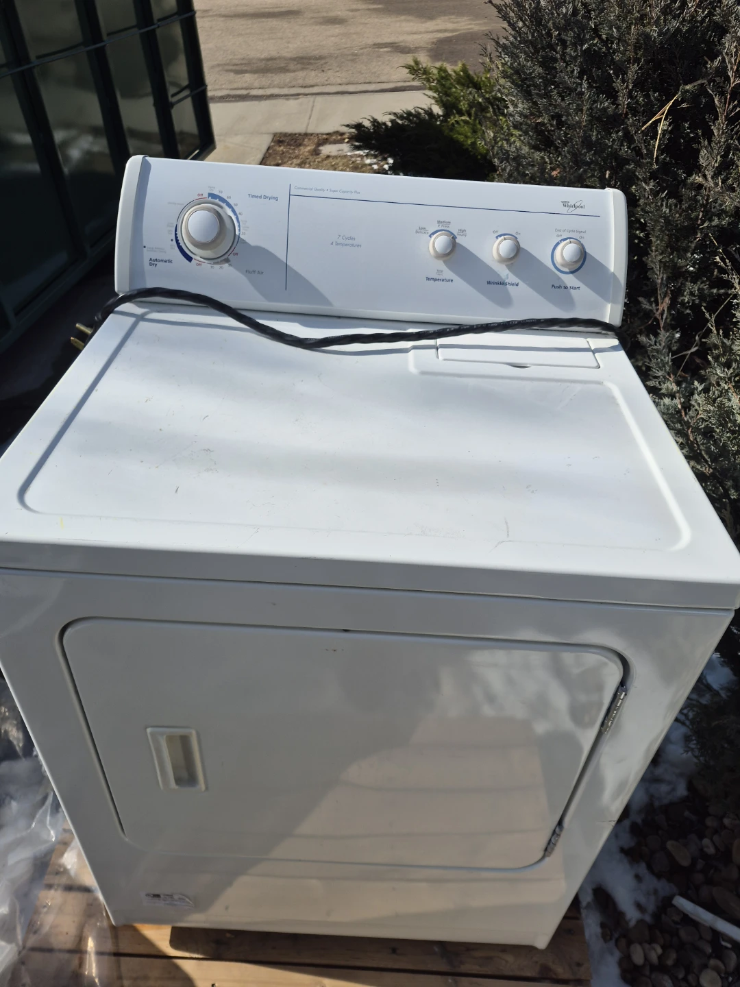 Whirlpool Electric Dryer - photo 2