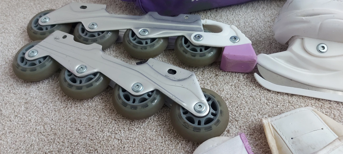 Girl's ice/inline skates - photo 4