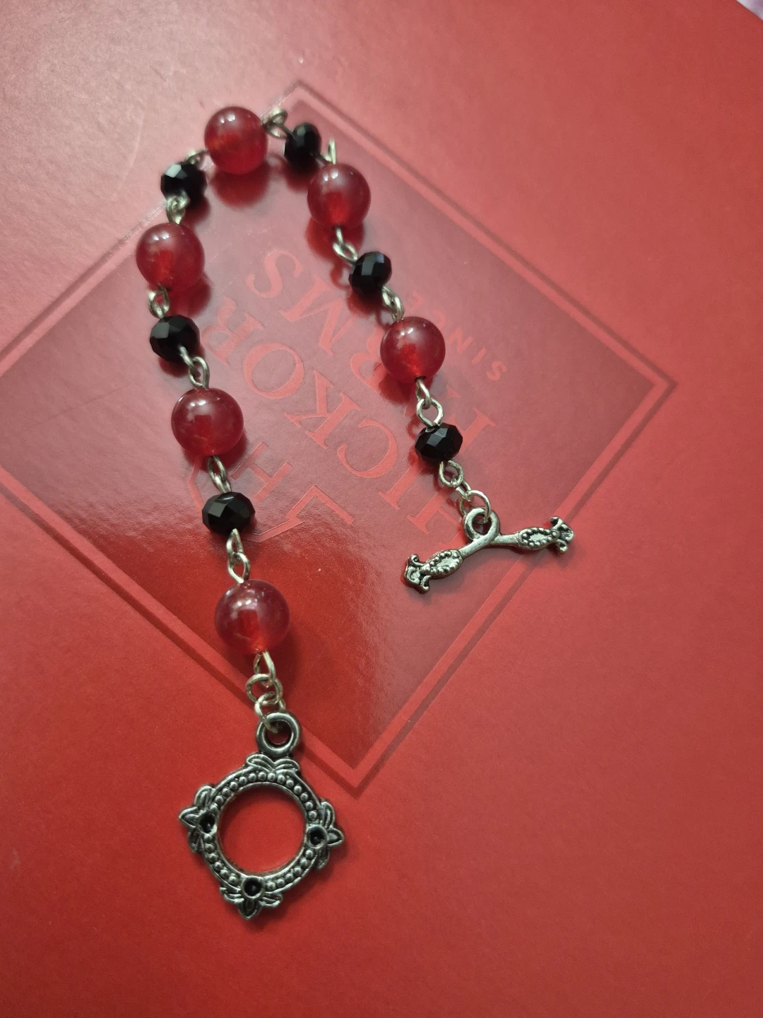 set 3 pcs  Necklace bracelet Earring with Silver Accents - photo 4