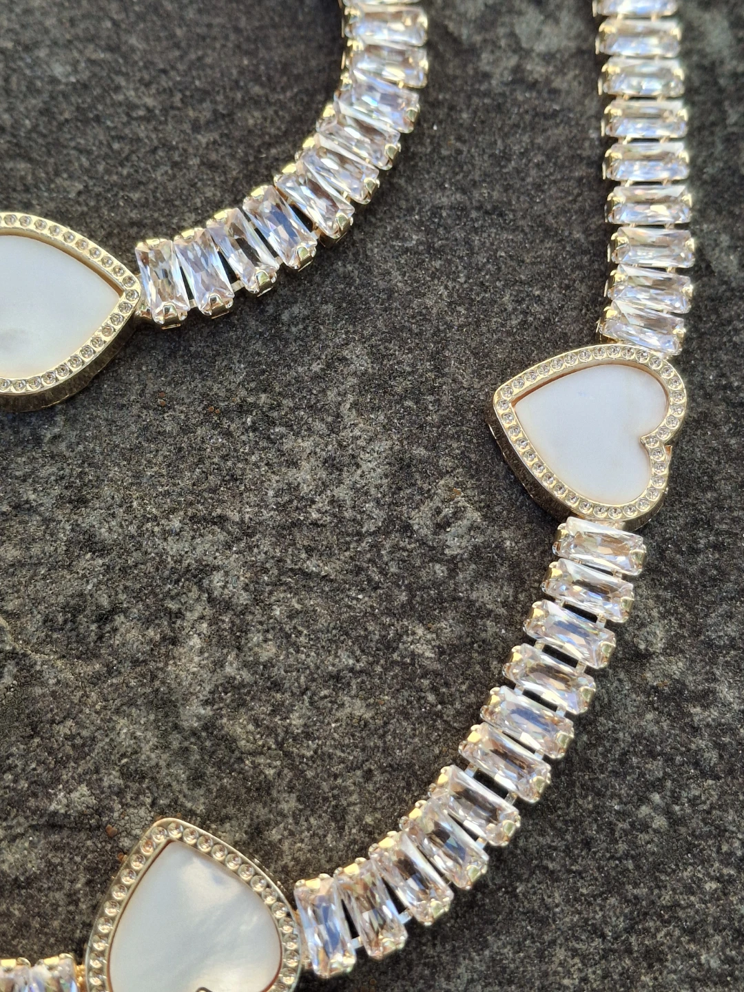 Heart Charm Necklace and Bracelet Set - photo 3