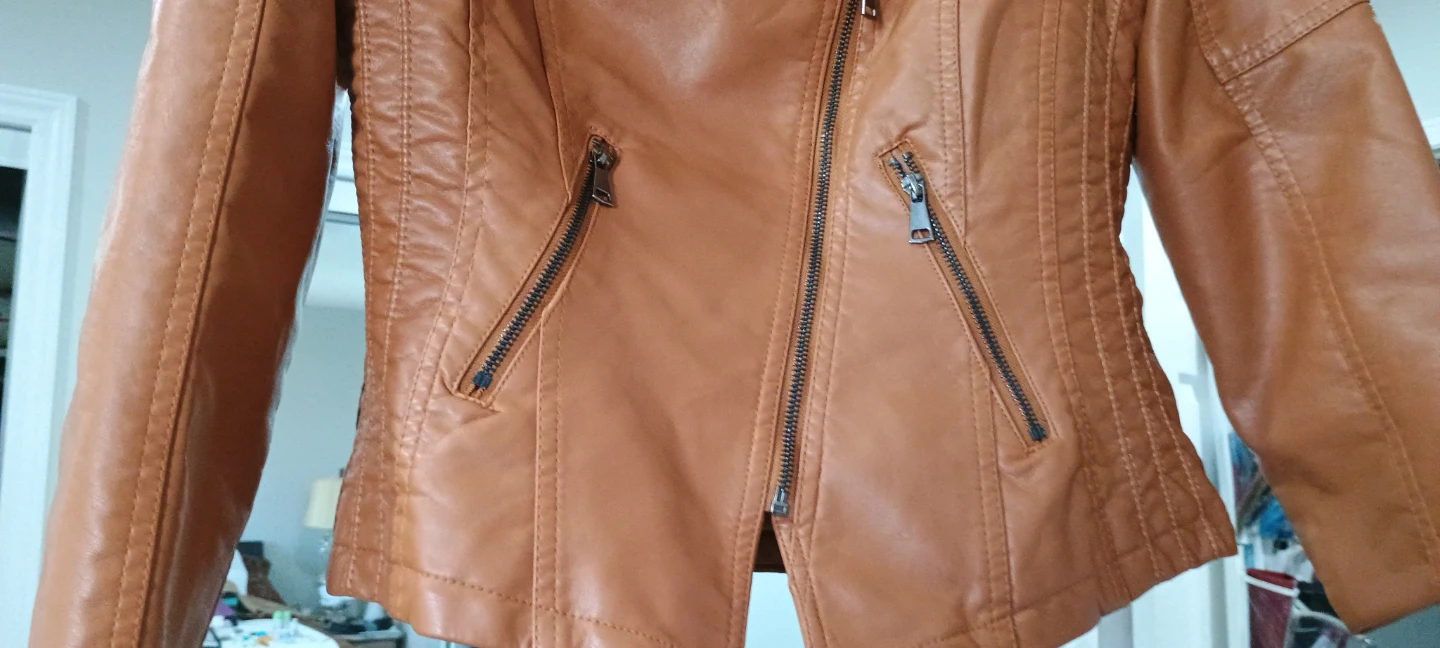 Leather jacket - photo 2