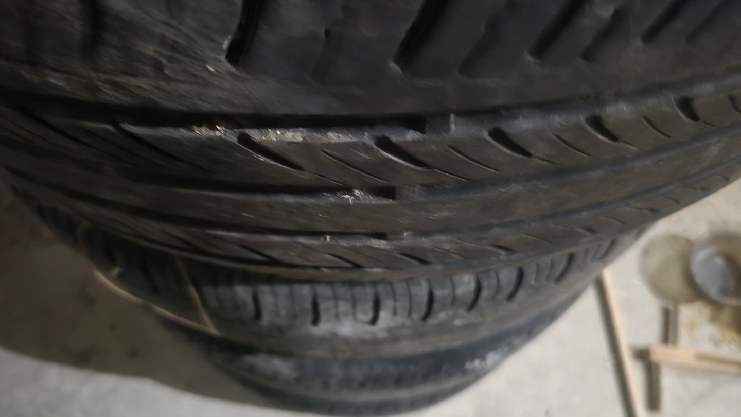 Set of 4 tires Size 205 55 R16 M+S *REAL DEAL*