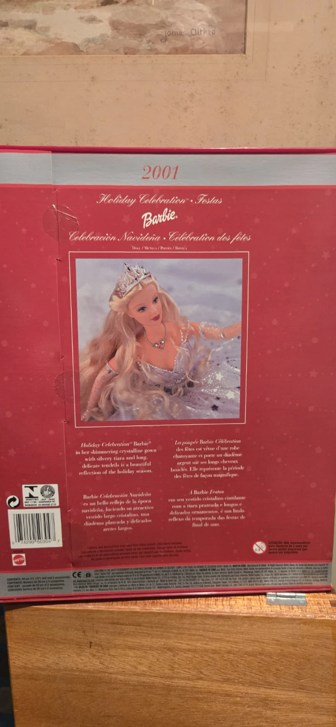 Holiday Celebration Barbie 2001 - photo 2