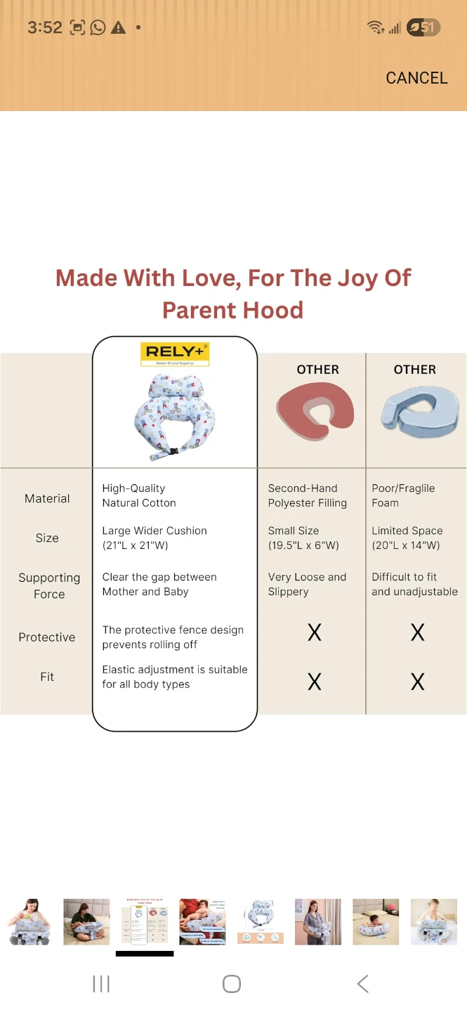 RELY+ Nursing Pillow - photo 2