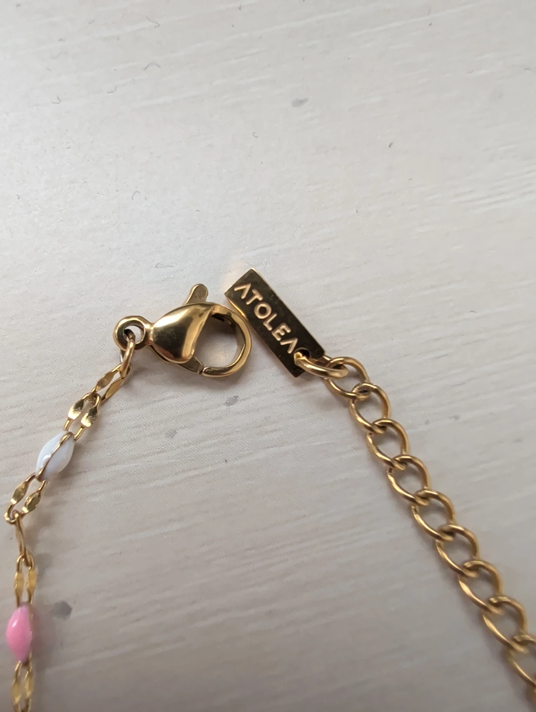 ATolea waterproof, tarnish proof rainbow dainty choker - photo 2