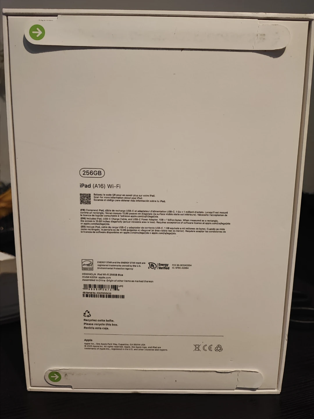Apple iPad (A16) Wi-Fi 256GB Blue - photo 2