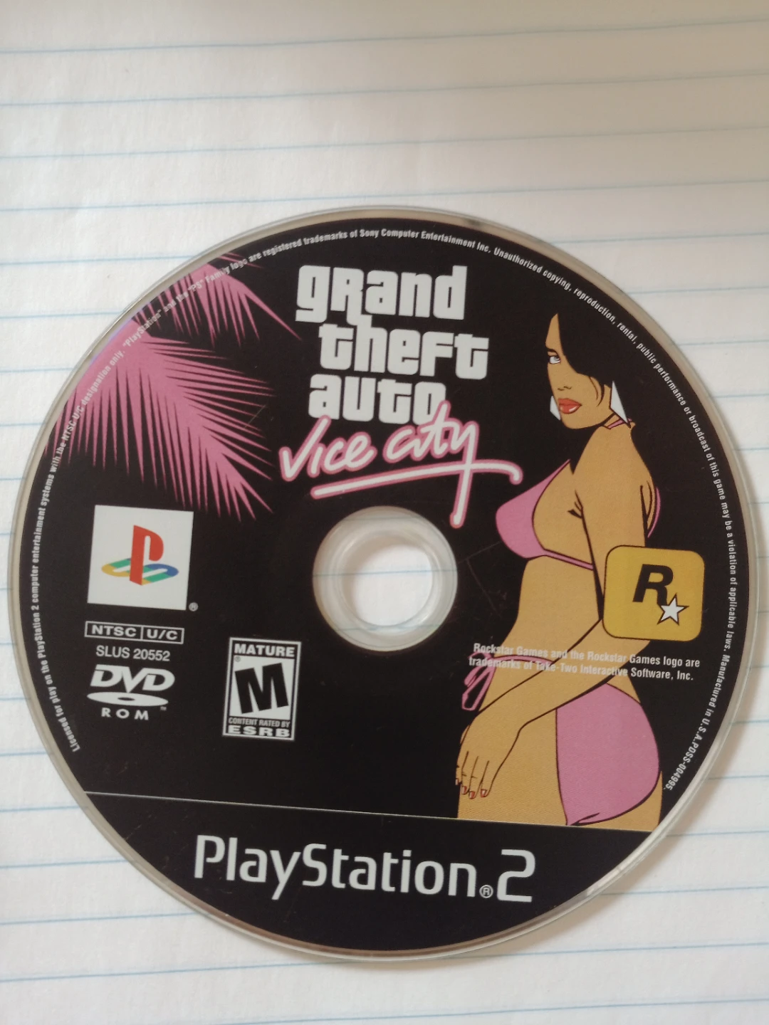 Grand Theft Auto: Vice City - PlayStation 2 Game