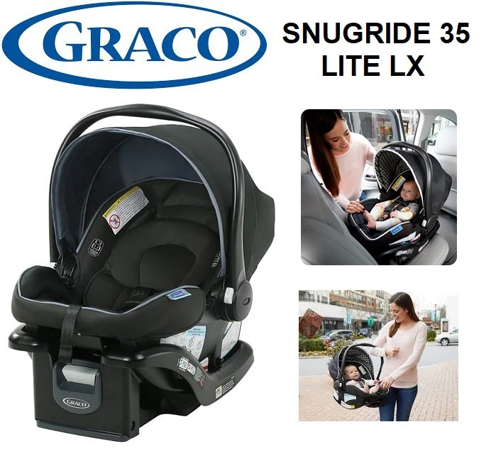 Graco SnugRide 35 Lite LX Infant Car Seat 👶🚗