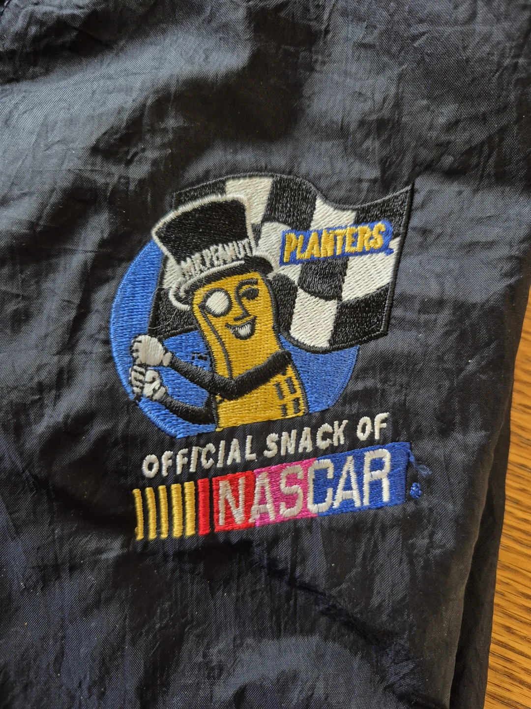 Black nascar nylon shell - photo 3