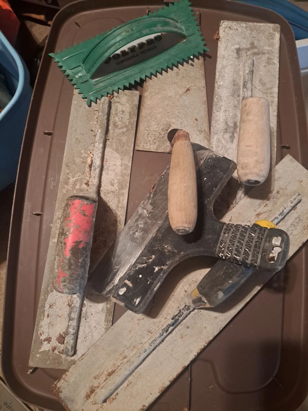 Assorted Trowels and Masonry Tools - photo 2