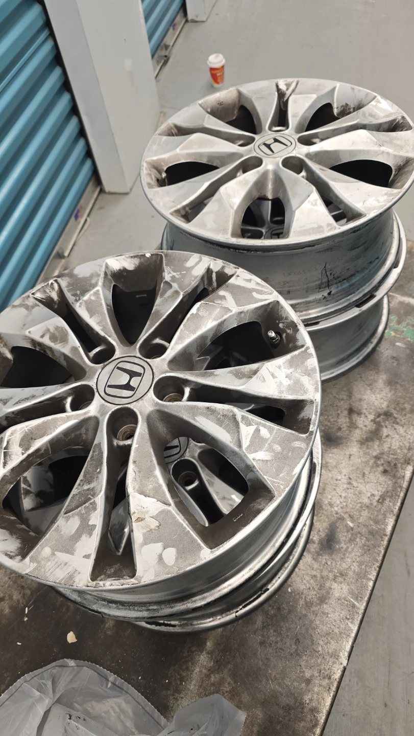 Honda Alloy Wheels with TPMS (Set of 4) 17x6.5"