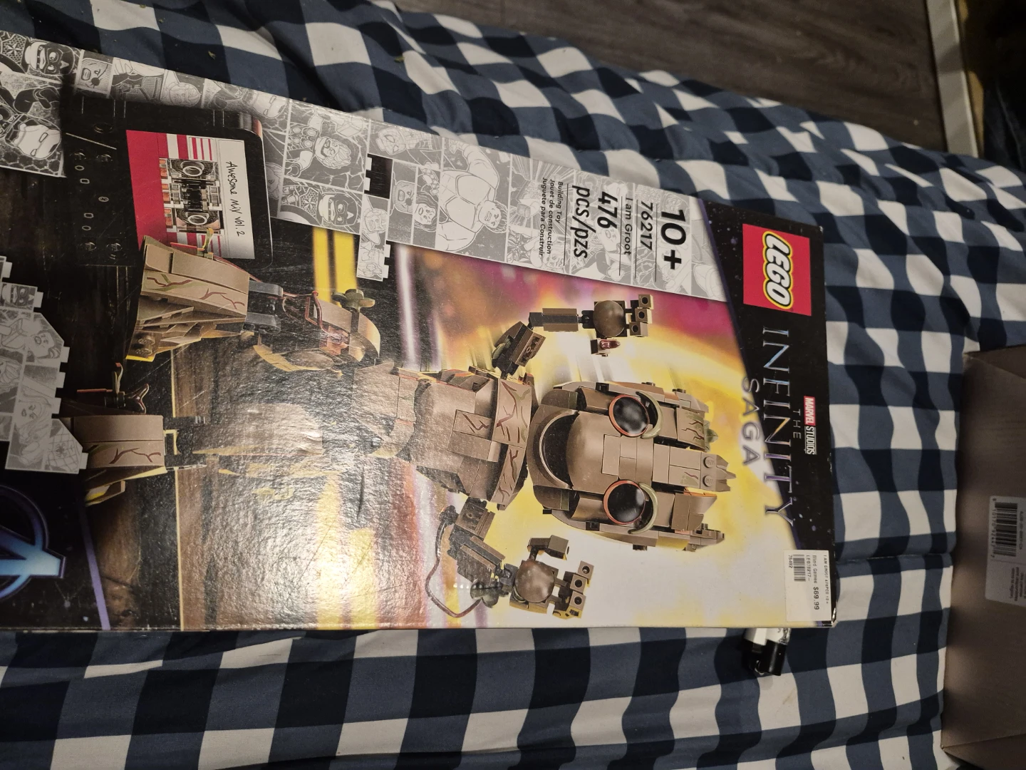 LEGO Marvel I am Groot 76217 Building Toy (476 pcs)