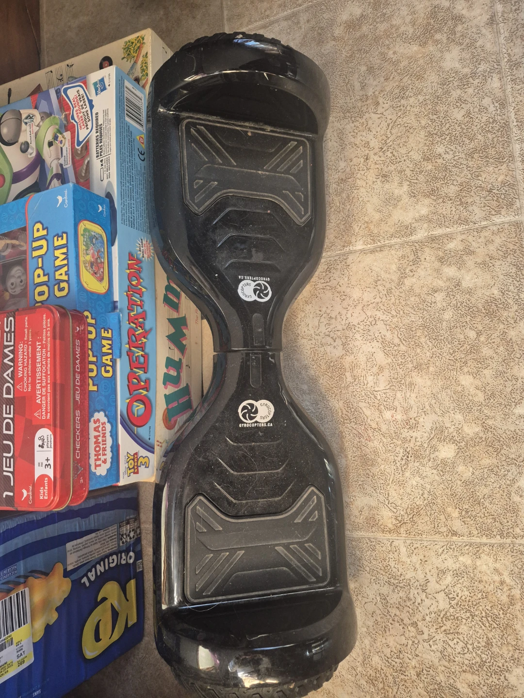 Black Gyrocopters Hoverboard