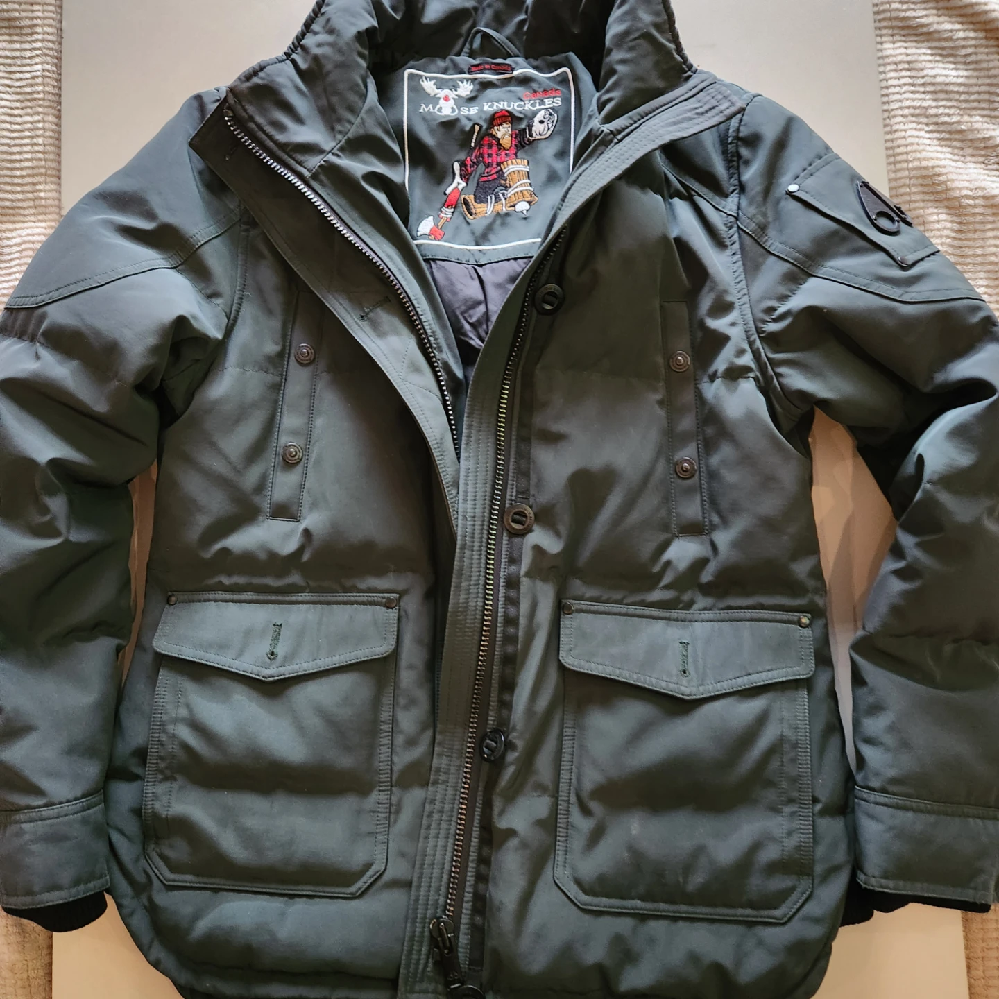 Moose Knuckles Woman's Down Puffer Jacket