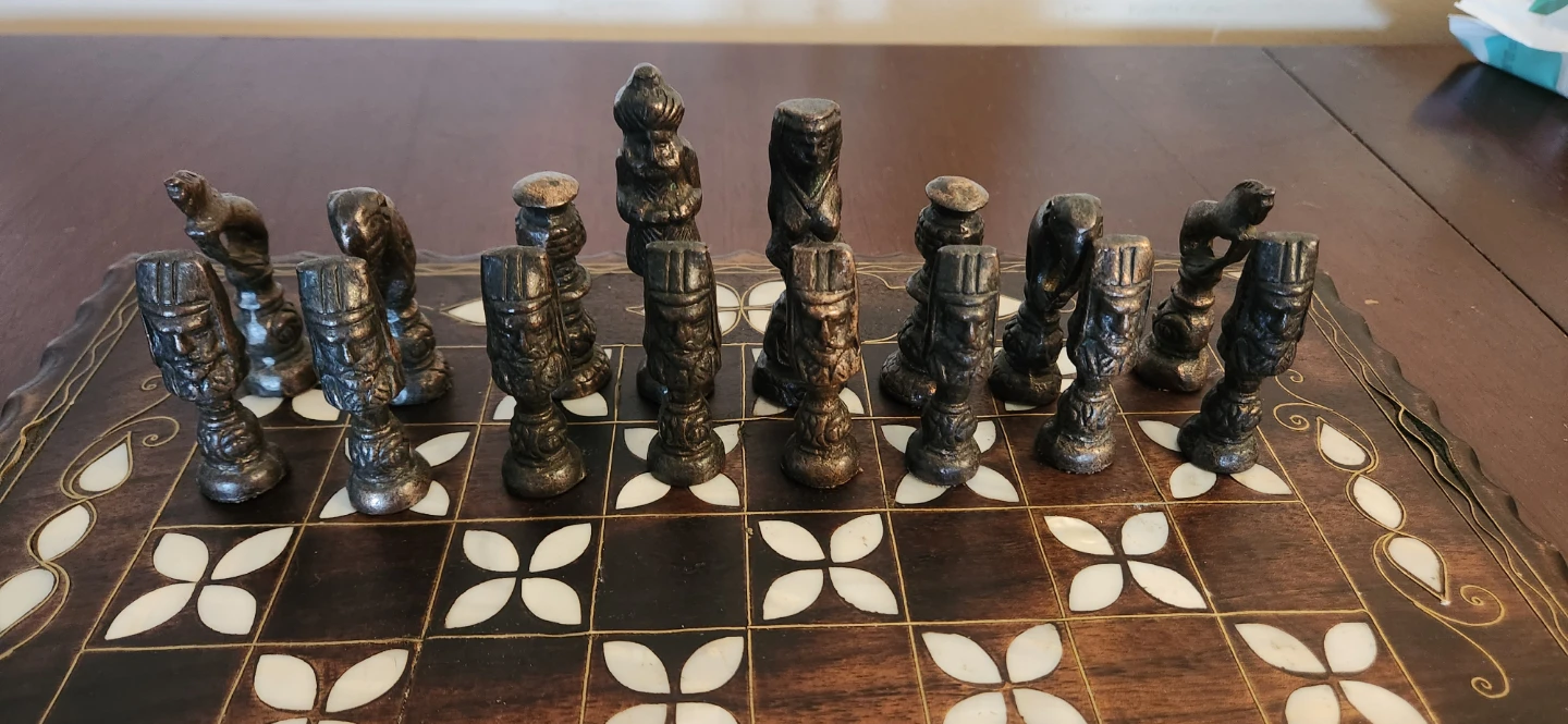 Roman's vs Turk Chess set with backgammon - photo 5