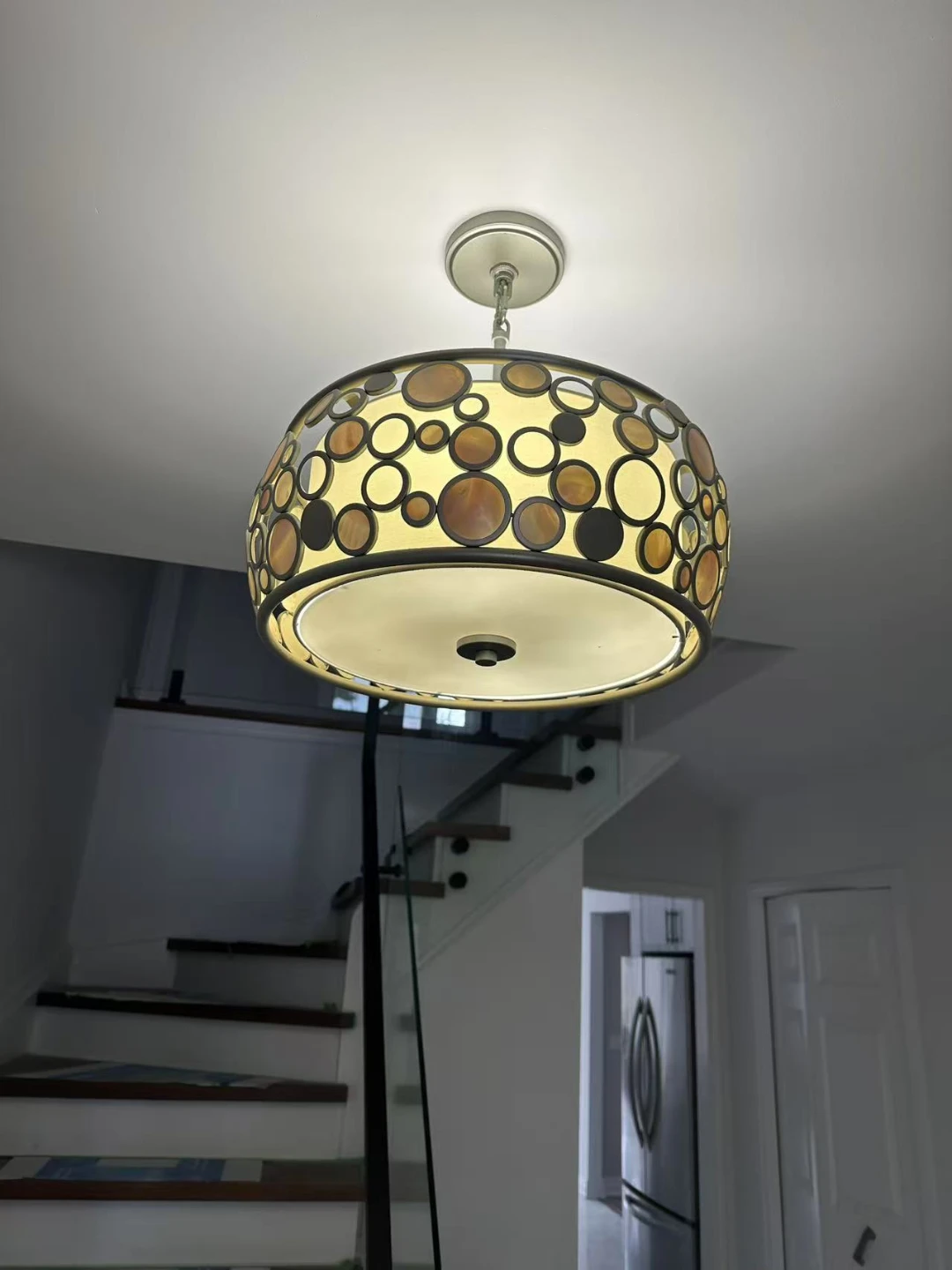 Drum Pendant Light Fixture