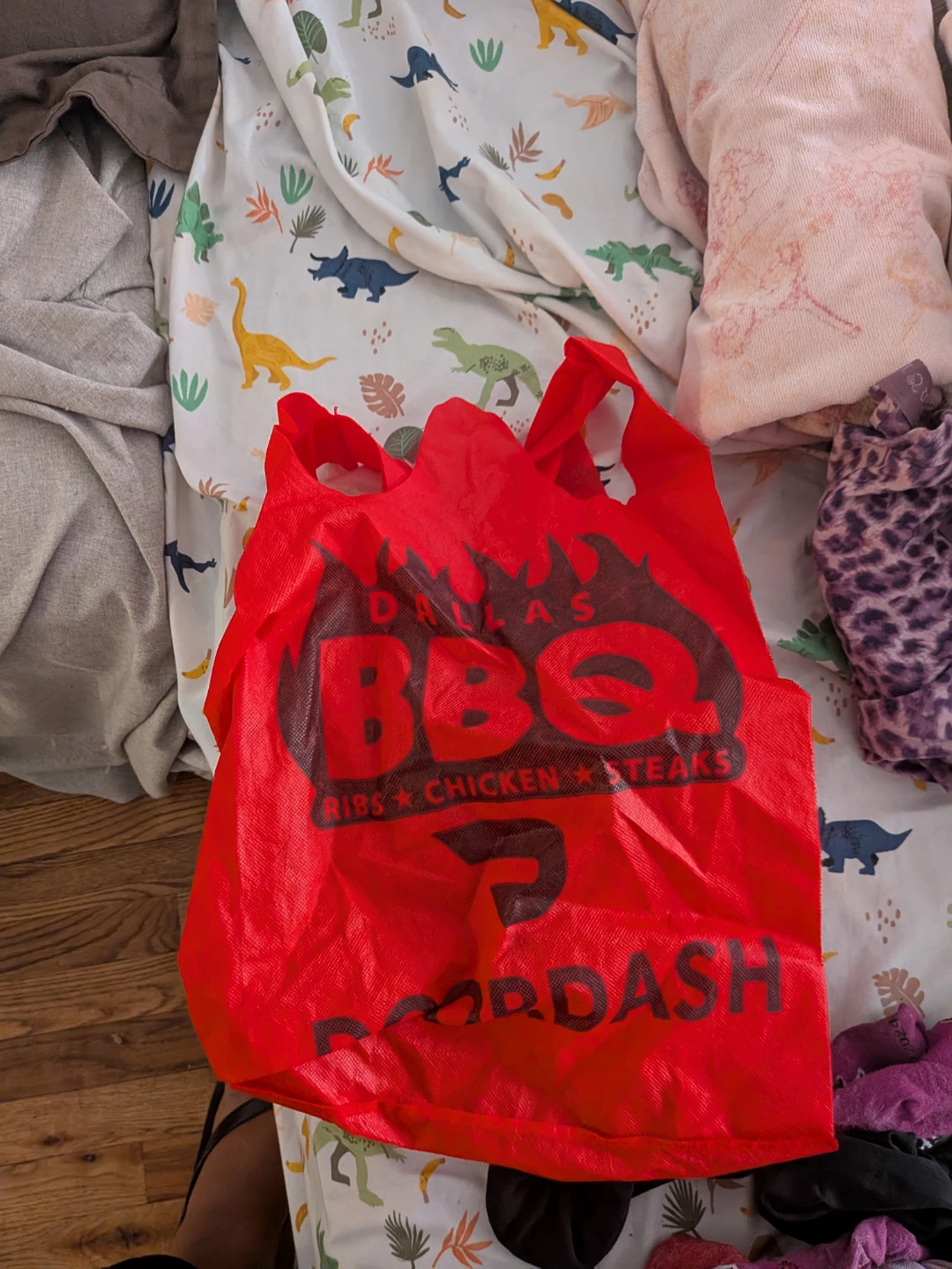 Dallas BBQ DoorDash Reusable Bag