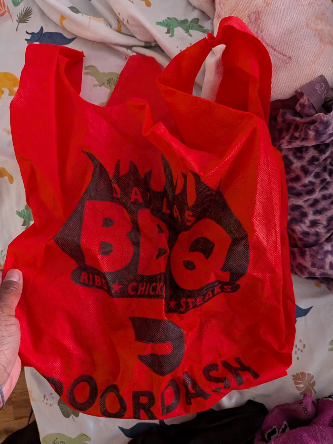 Dallas BBQ DoorDash Reusable Bag - photo 2