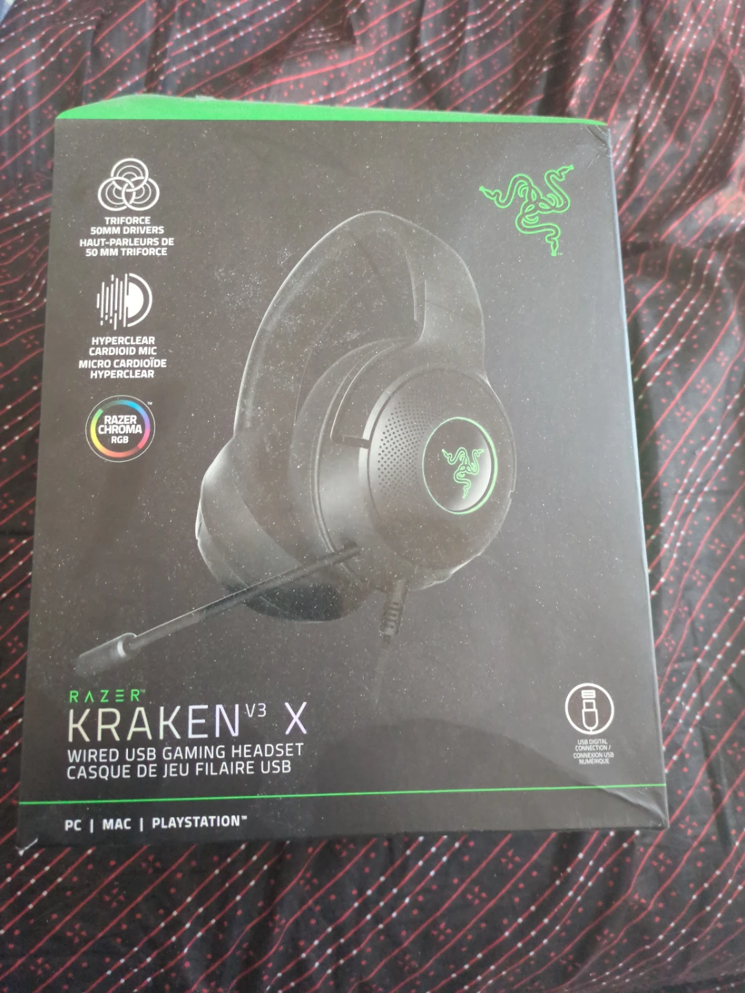 Razer Kraken V3 X Wired USB Gaming Headset