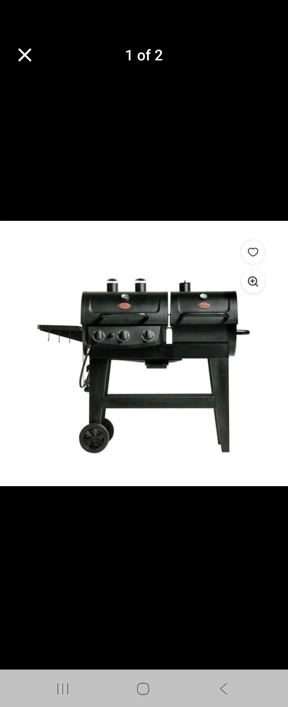 Char-Griller Duo Gas & Charcoal Grill