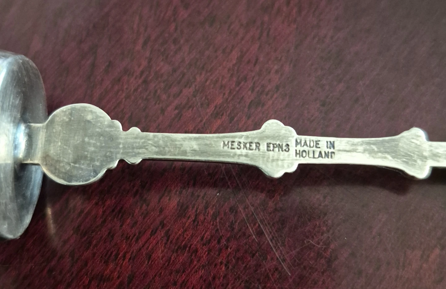 Mesker EPN3 Made in Holland Sugar Spoon - photo 5