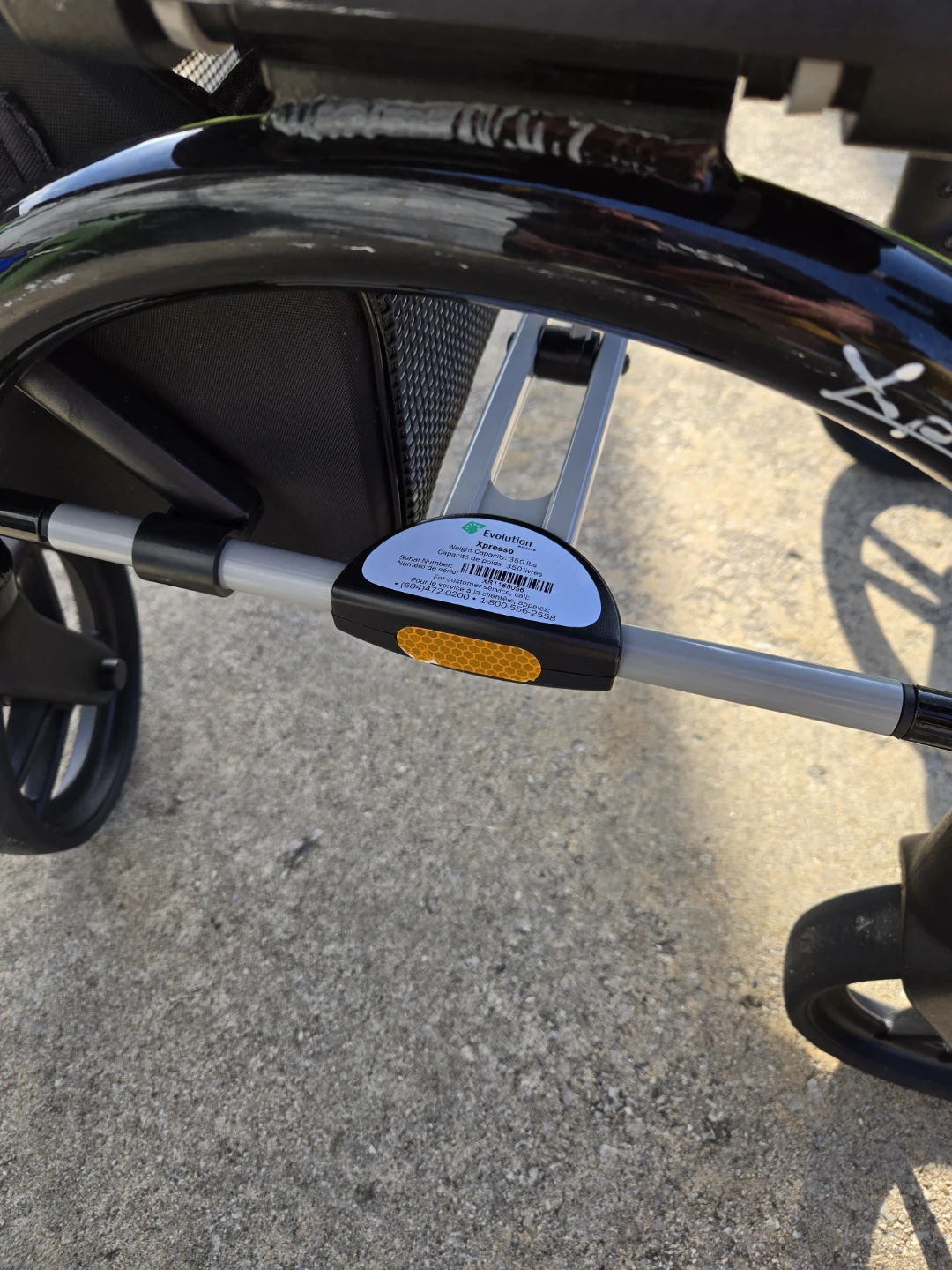 Evolution Rolling Walker with Seat and Basket - photo 2