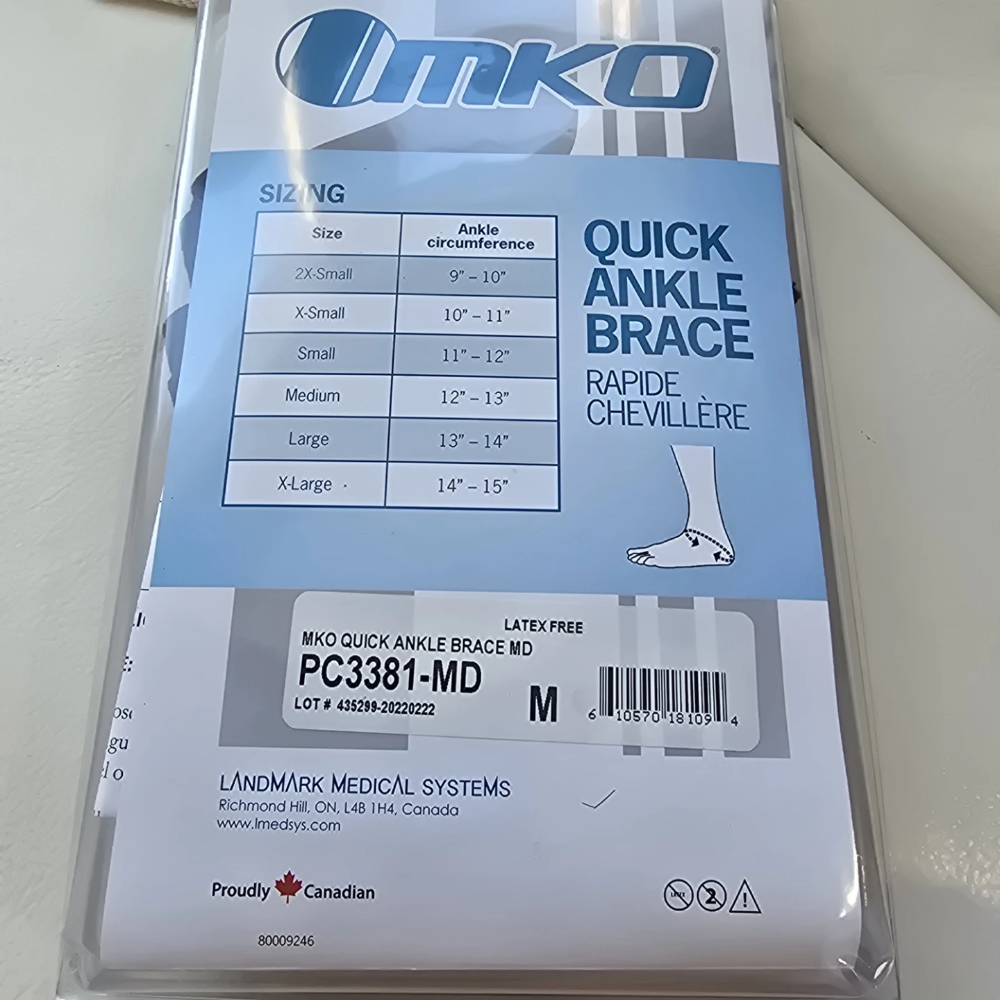 Mueller Quick Ankle Brace - photo 4