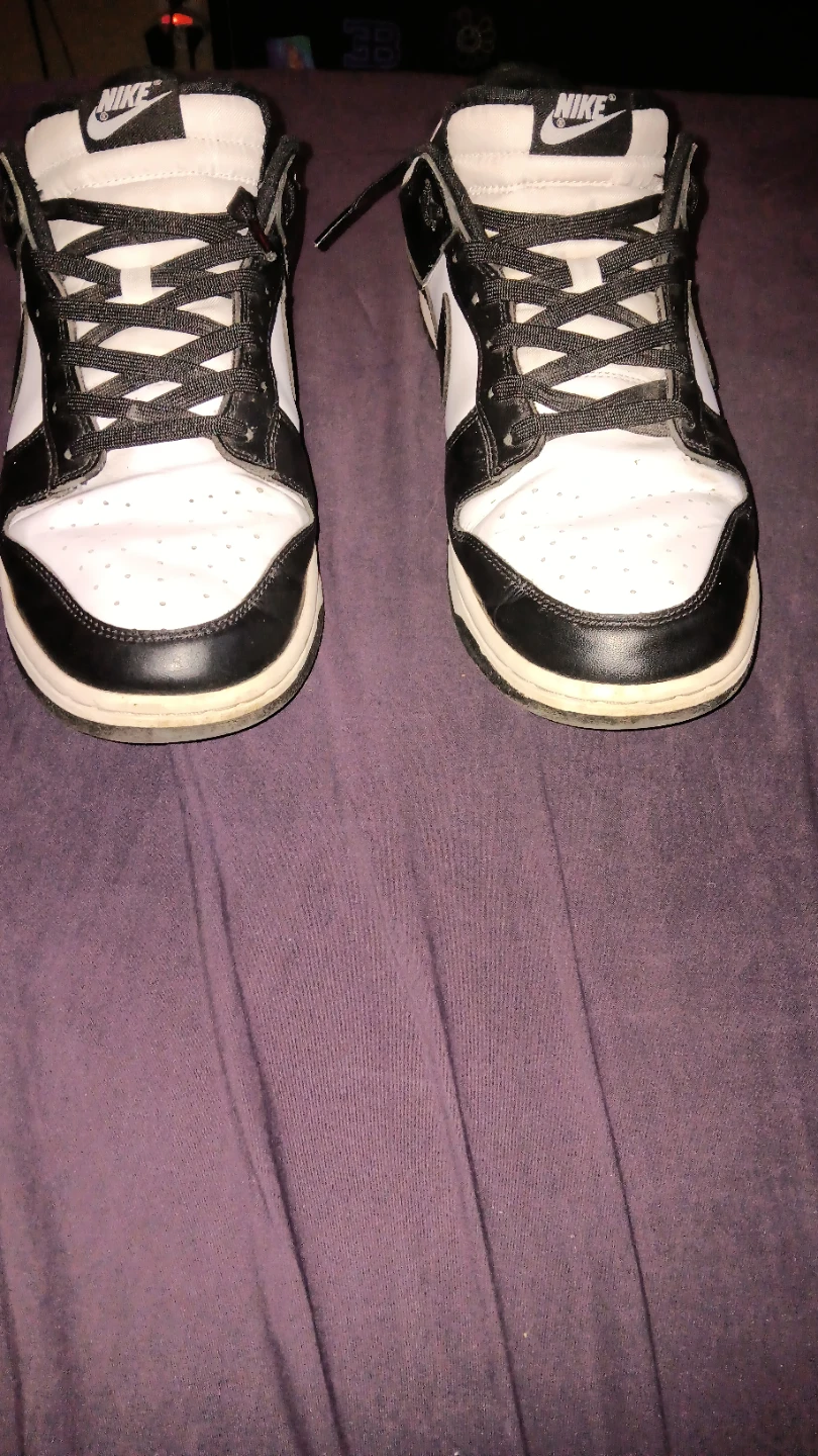 Nike Dunk Low Black White Sneakers