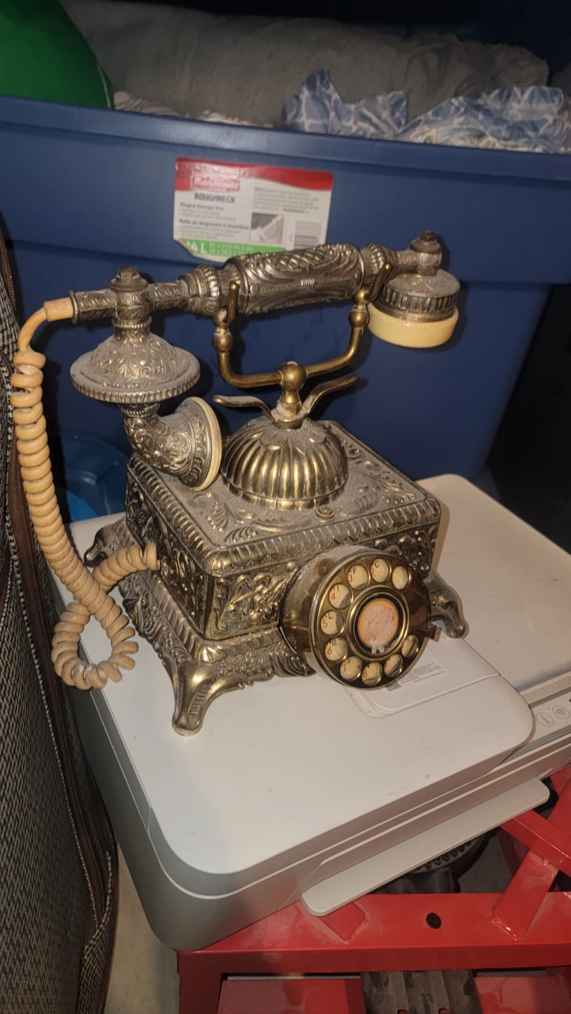 Antique Decorative Rotary Phone