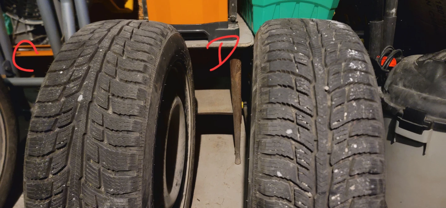 4x BFGoodrich Winter T/A ksi 215/55R17 94T DOT 110 3RLK21 - photo 2