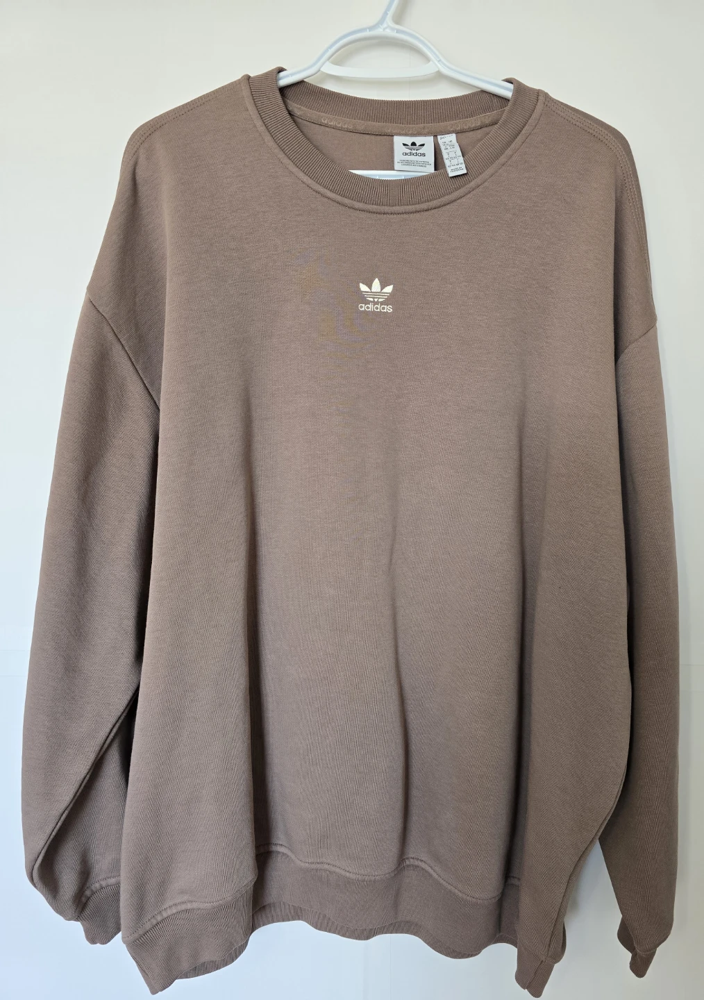 Adidas Original Unisex Essentials Oversized Crew Sweatshirt