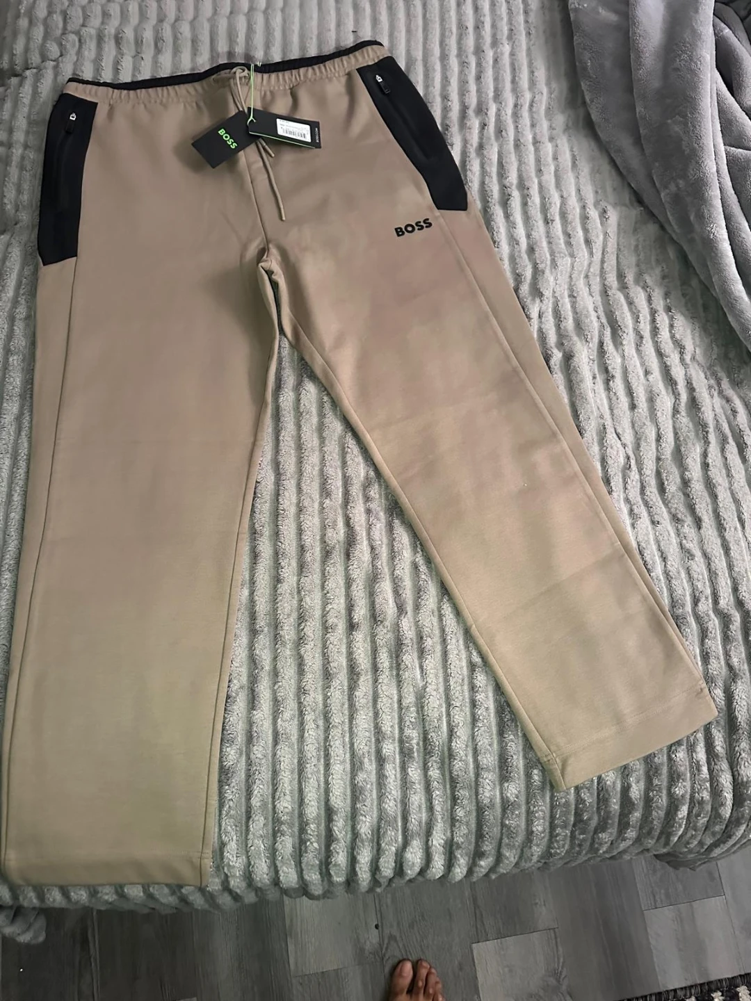 BOSS Hadim Sweatpants - XXL - Pastel Green - photo 2