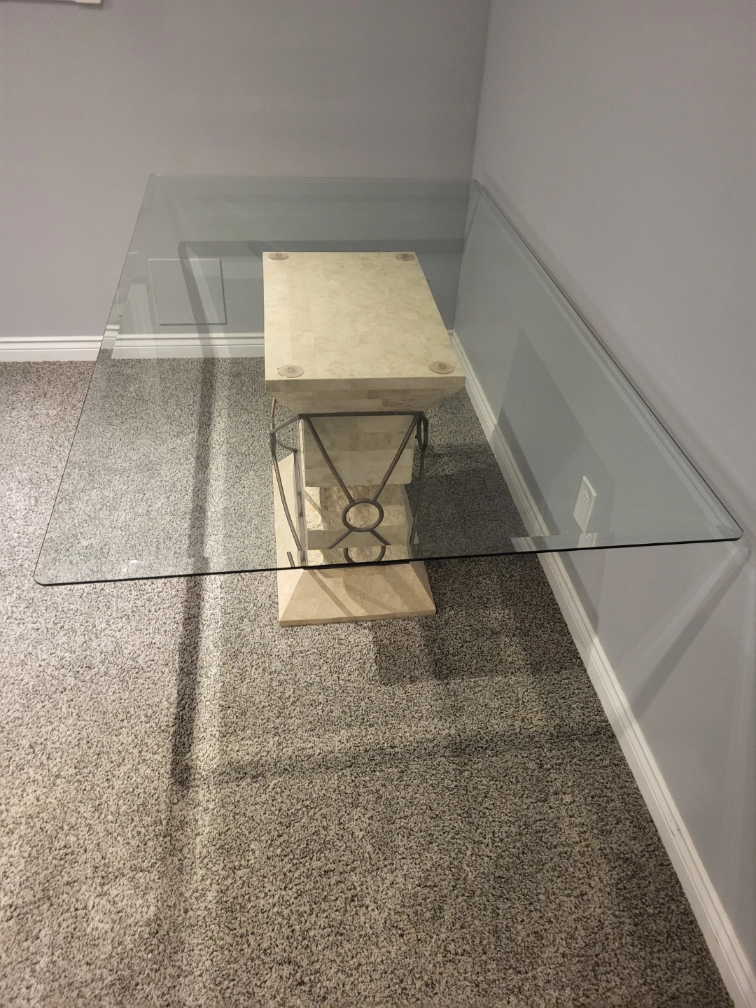 Glass Dinning Table - photo 3