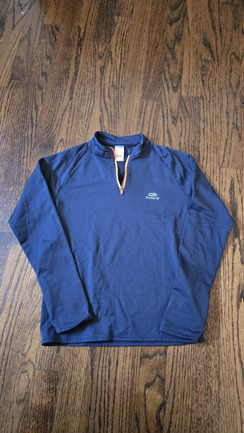 Kalenji Kids 1/4 Zip Long Sleeve Top - 12Y - photo 3