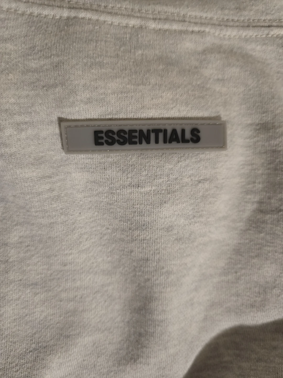 ESSENTIALS Oatmeal Mock Neck Sweatshirt - photo 5