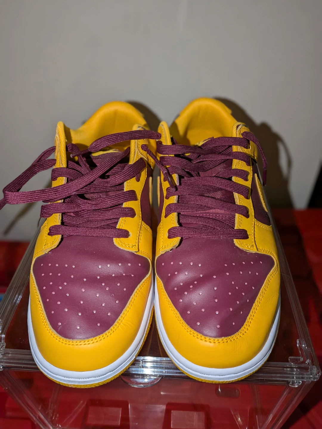 Nike Dunk Low "Garnet & Gold" Sneakers - photo 2
